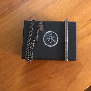 Jennifer Kahn Reversible Relic Pendant: Handmade Mixed Metal